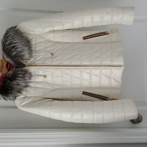 Overland leather coat